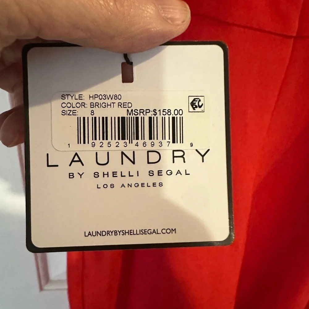 Laundry By Shelli Segal bold red